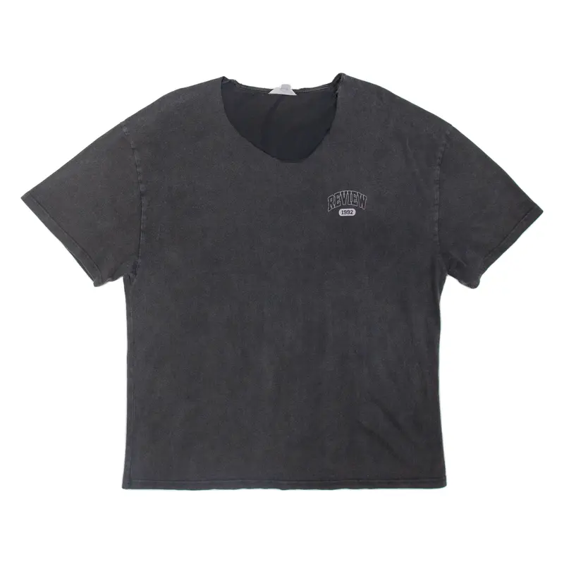 Review Skeleton Womens T-Shirt Grey L 1