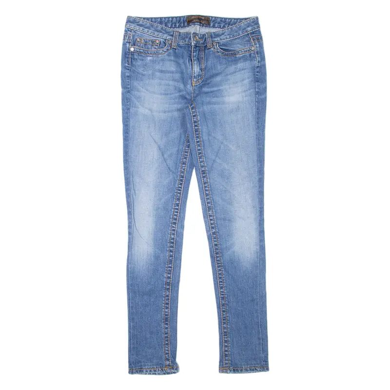Roberto Cavalli Womens Jeans Blue Slim Skinny Stone Wash W28 L30 1