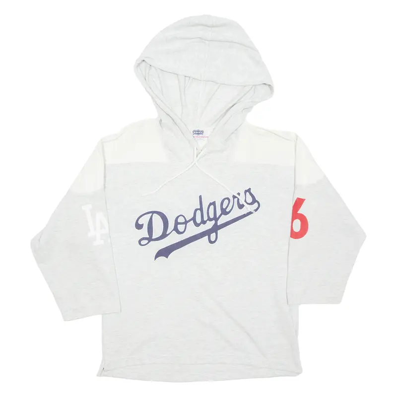 Rocky Dodgers Mens Grey Hoodie M 1
