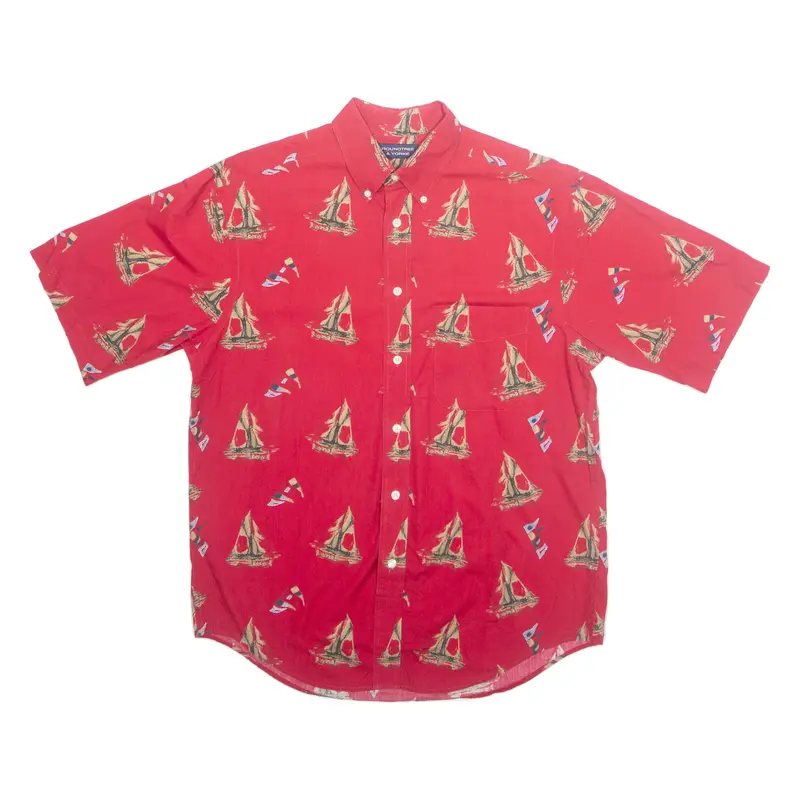 Roundtree& Yorke Boats Mens Shirt Red Xl 1