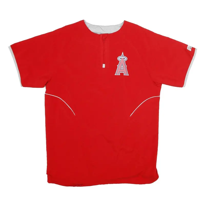 Russell Athletic Mens Red Athletic T-Shirt S Short Sleeve Round Neck Sportswear 1