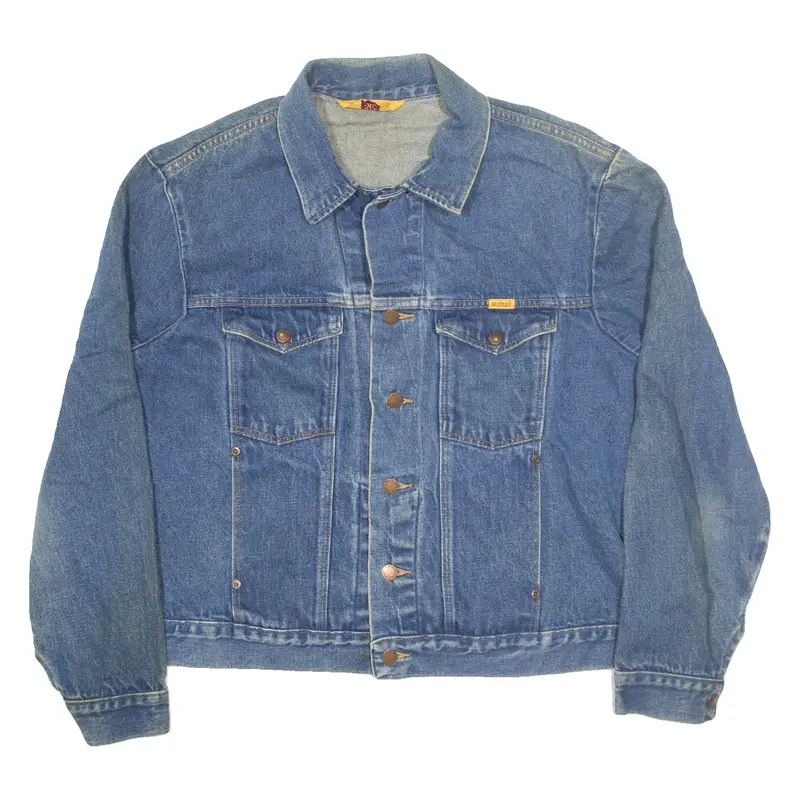 Rustler Womens Denim Jacket Blue Xl 1