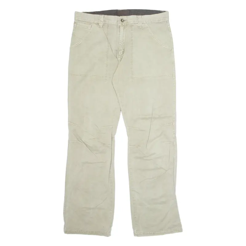 S.Oliver Outdoor Mens Trousers Beige Regular Straight W36 L33 1