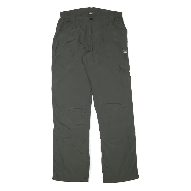 Salewa Womens Polyester Blend Black Regular Straight Trousers W30 L31 Outdoor 1