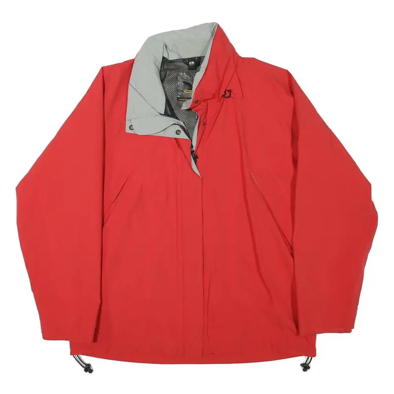 Salewa Womens Red Jacket Uk 16 Polyester Blend Zip Outdoor Waterproof 1