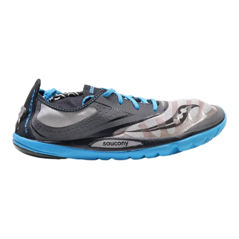 Saucony Low Top Trainers Grey Synthetic Womens Uk 6.5 1