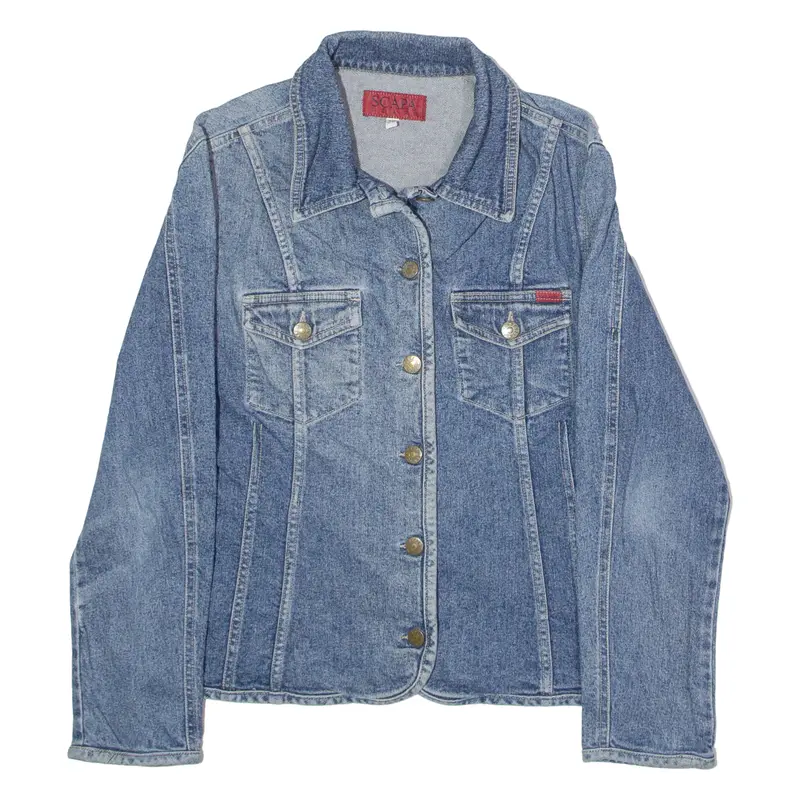 Scapa Jeans Womens Denim Jacket Blue Uk 8 1