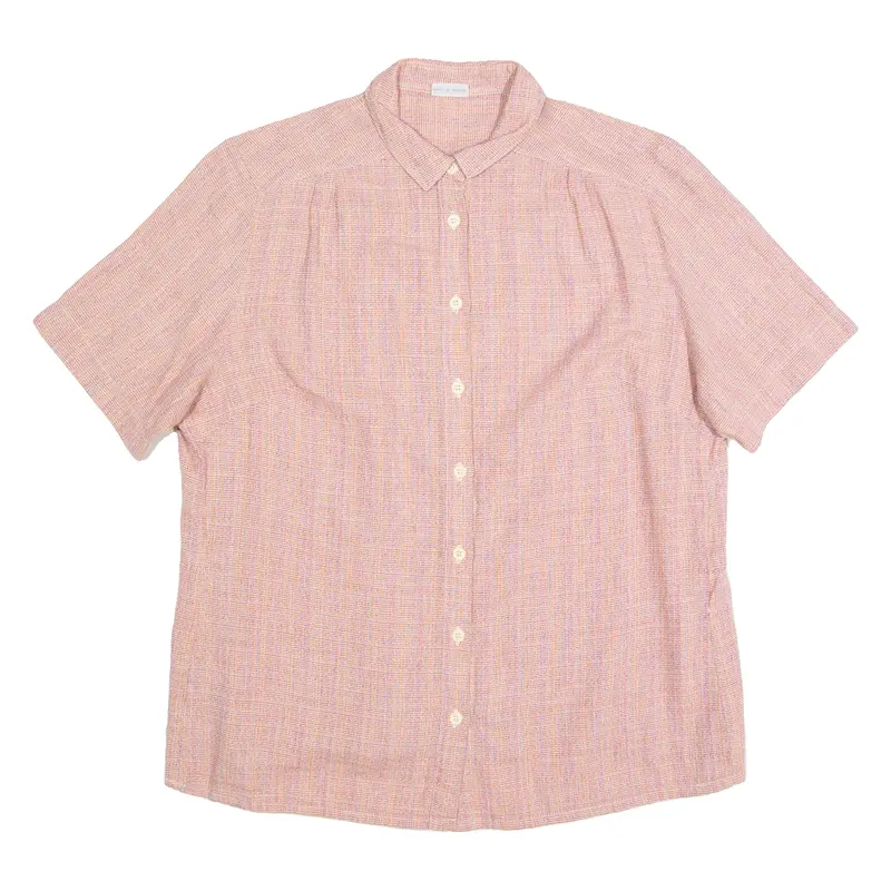 Seidensticker Womens Plain Shirt Pink Spotted L 1