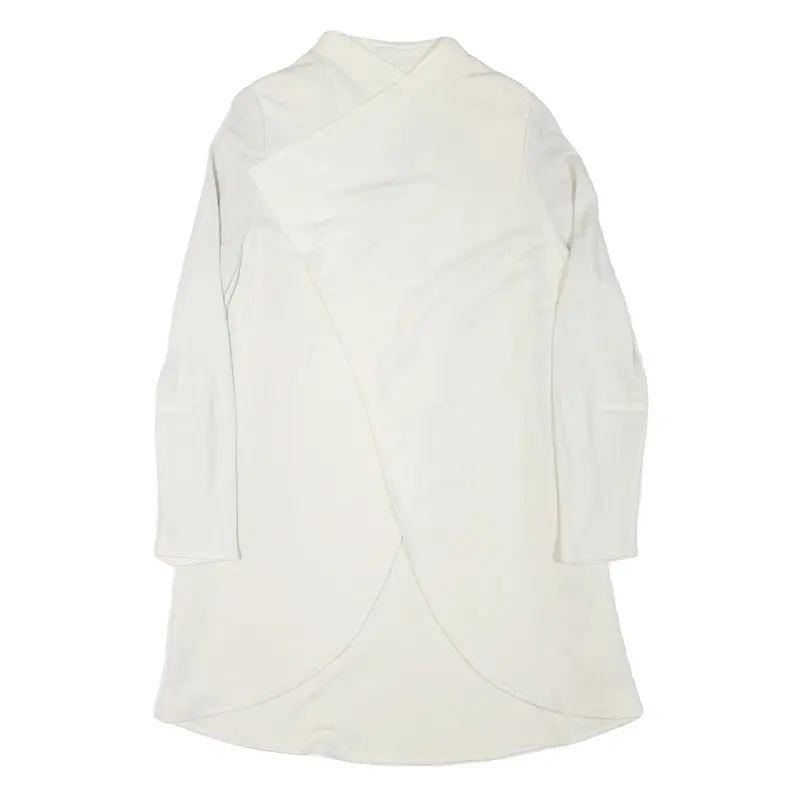 Selection De Givenchy Womens White Wool Blend Classic Jacket M Plain Elegant 1