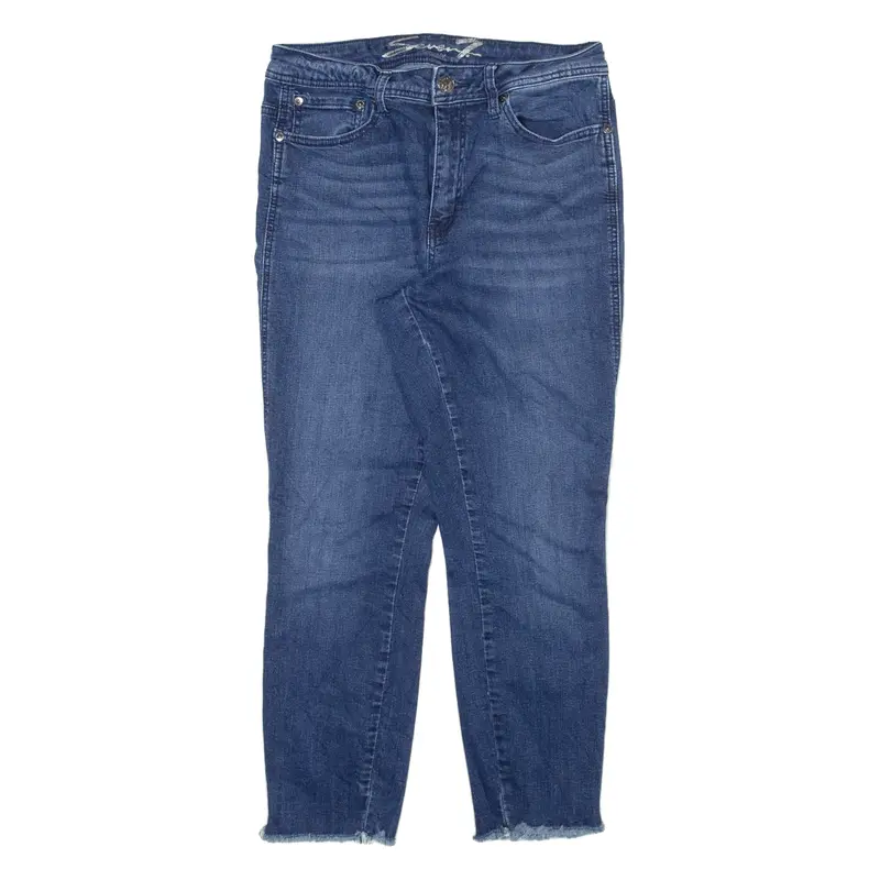 Seven7 Womens Jeans Blue Slim Skinny W28 L25 1