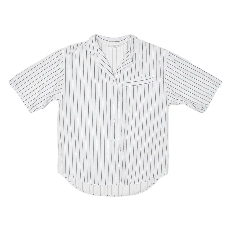 Sfumature Womens Shirt White Striped S 1