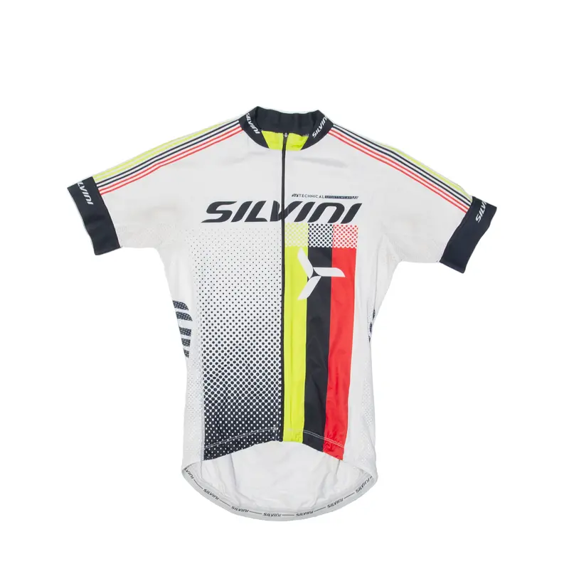 Silvini Cycling Full Zip Womens Jersey White S 1