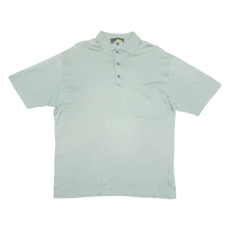 Sironi Mens Polo Shirt Green Xl 1