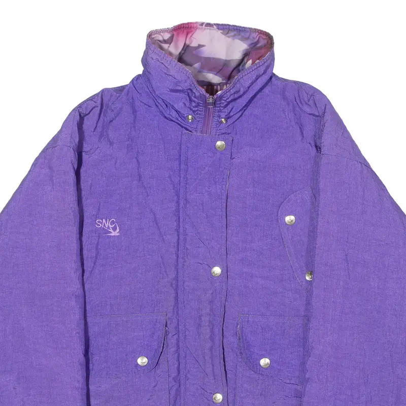 Snc Womens Ski Jacket Purple 80S Xl 2