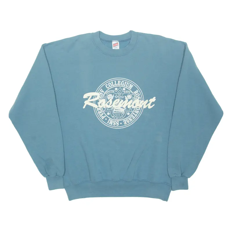 Soffe Sweats Ranaut Mens Sweatshirt Blue Usa L 1
