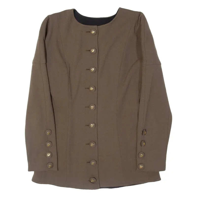 Sonia Fares Womens Jacket Green S 1