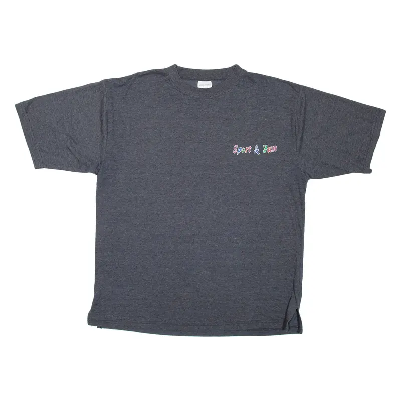 Sport & Fun Mens T-Shirt Grey 2Xl 1