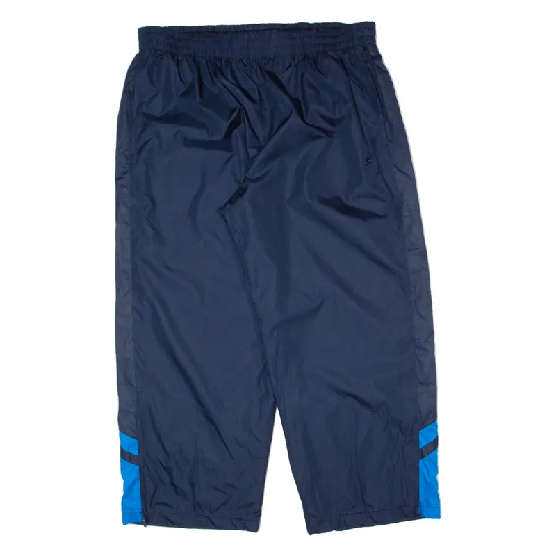 Starter Mesh Lined Mens Track Pants Blue Straight Xl W38 L27 1