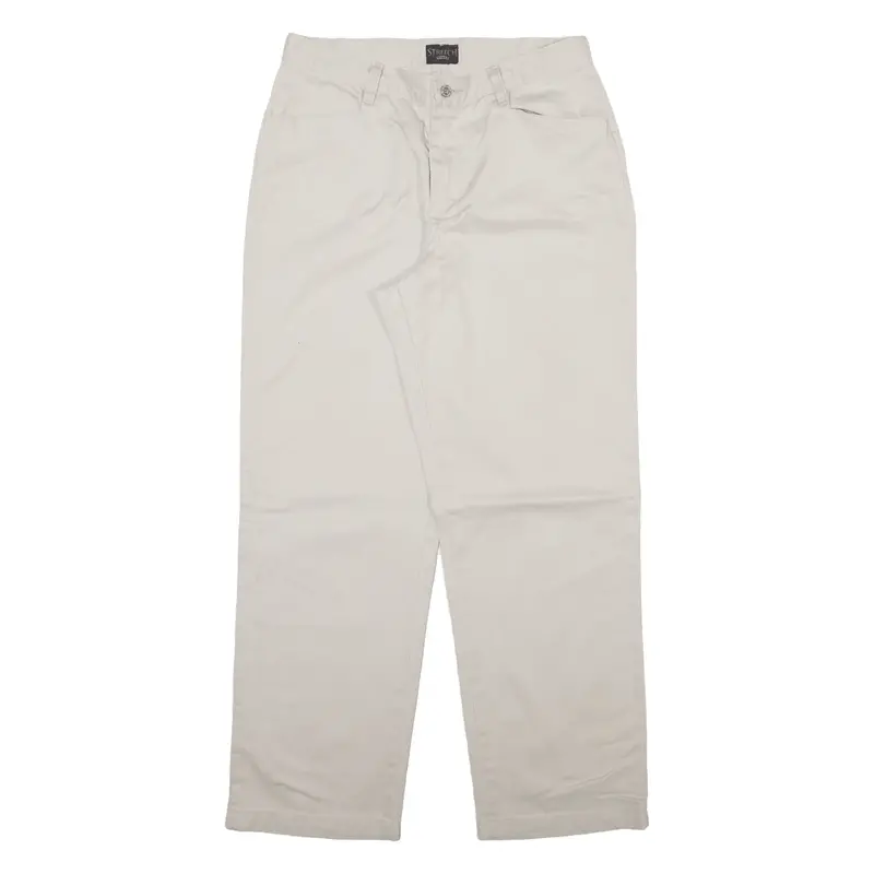 Stretch Riders Womens Trousers Beige Regular Straight W30 L28 1