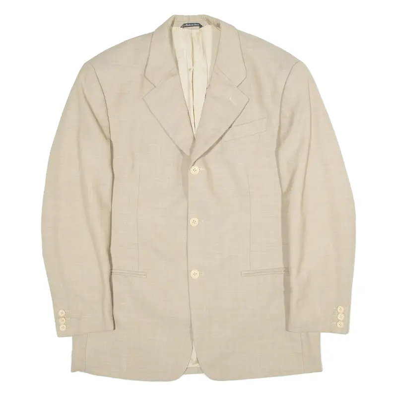 Studio 0001 By Ferre Womens Blazer Jacket Beige M 1