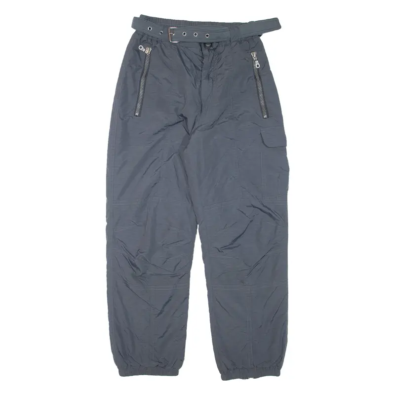 Sun Set Belted Insulated Outdoor Womens Trousers Grey Straight 90S W27 L29 1