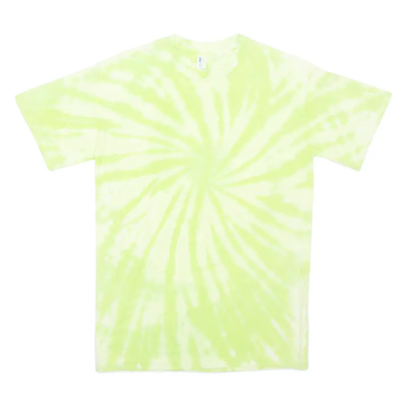 Suna Mens Tie Dye T-Shirt Green S 1