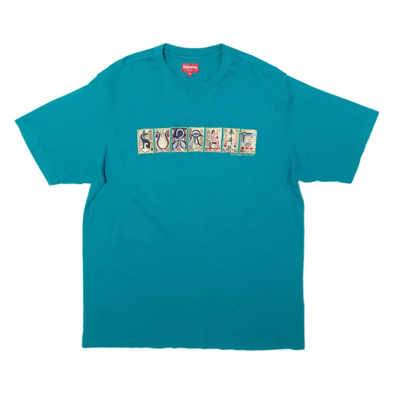 Supreme Egyptian Mens T-Shirt Blue M 1
