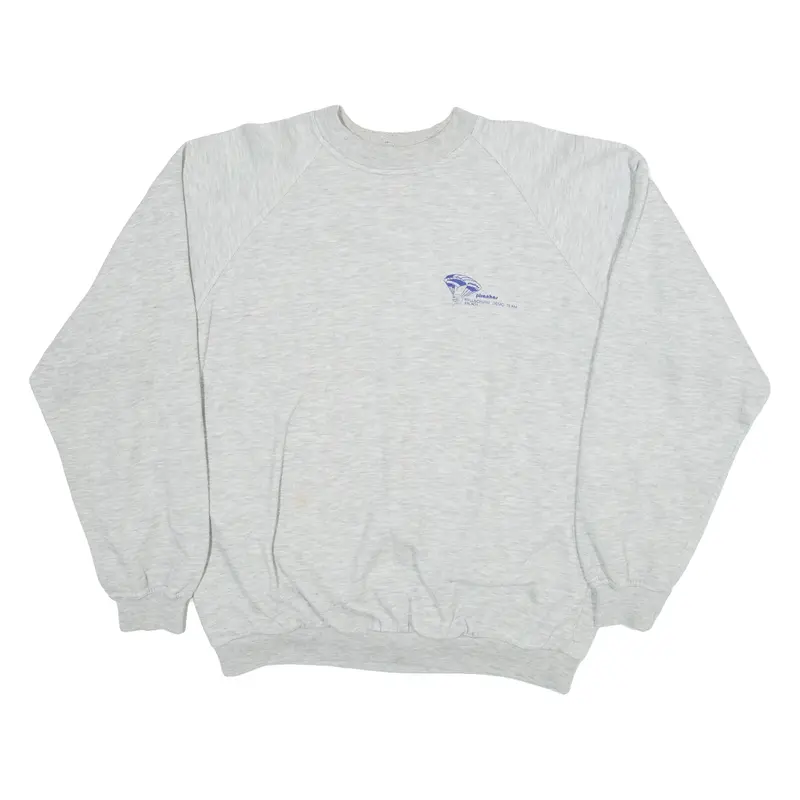 Switcher Piranha Mens Sweatshirt Grey L 1