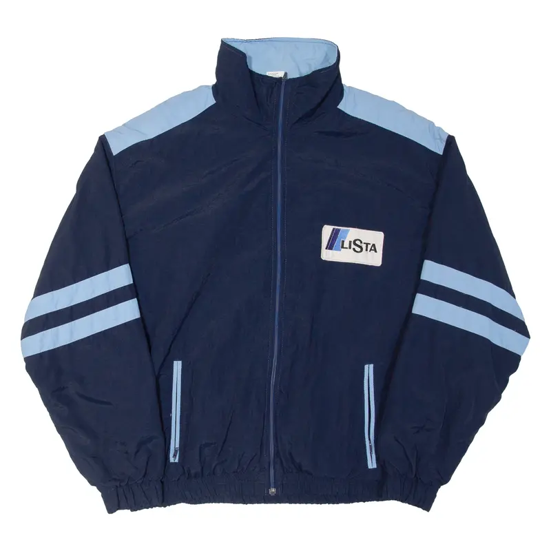 Tactical Textile Mens Shell Jacket Blue Nylon L 1