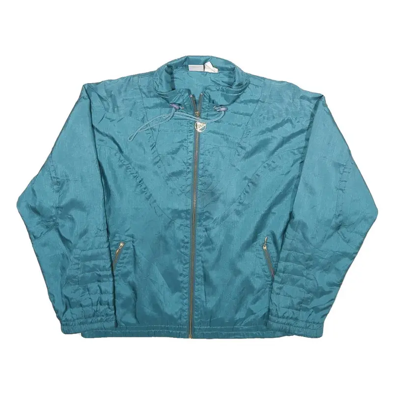 Tail Womens Blue Jacket S Polyester Blend Zip Classic Casual Lightweight 1
