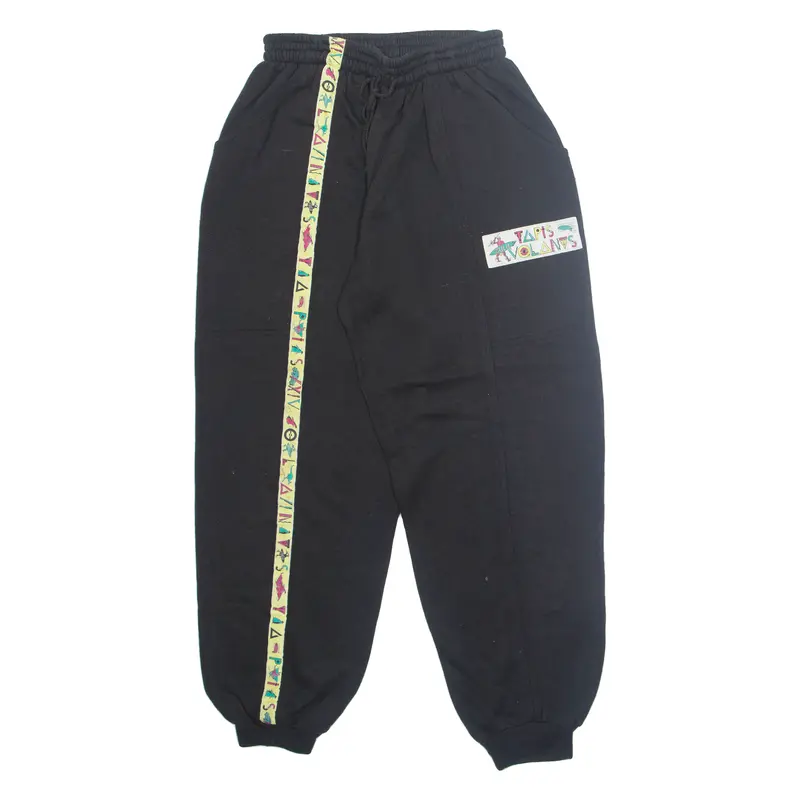 Taps Volans Mens Joggers Black Tapered M W26 L30 1
