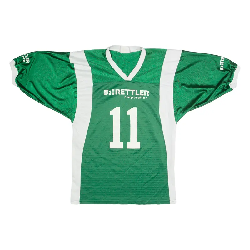 Teamwork Mens Jersey Green Usa V-Neck Nylon M 1