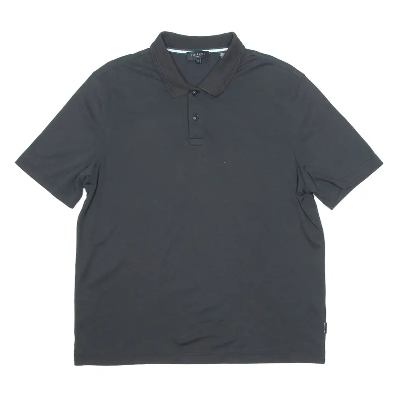 Ted Baker Mens Polo Shirt Black S 1