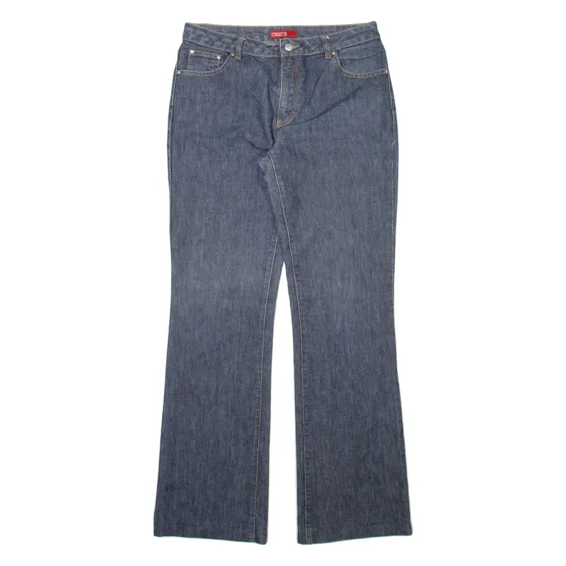 Teddys Womens Jeans Grey Regular Bootcut Stone Wash W30 L32 1