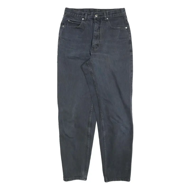 Teddy's Womens Regular Fit Straight Denim Medium Wash W27 L28 Cotton Blend Zip 1