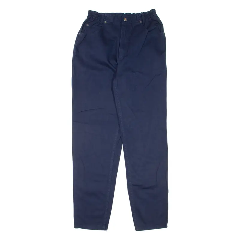 Teddy's Workwear Womens Trousers Blue Regular Mom W26 L31 1