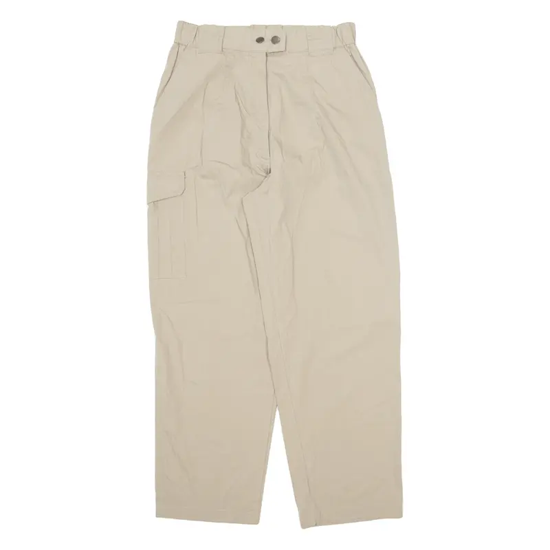Tenson Outdoor Womens Trousers Beige Relaxed Straight W28 L27 1