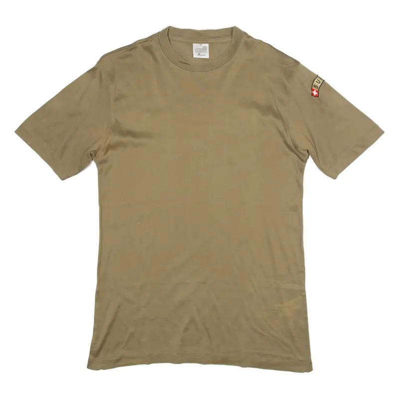 Textiles Mens T-Shirt Brown S 1