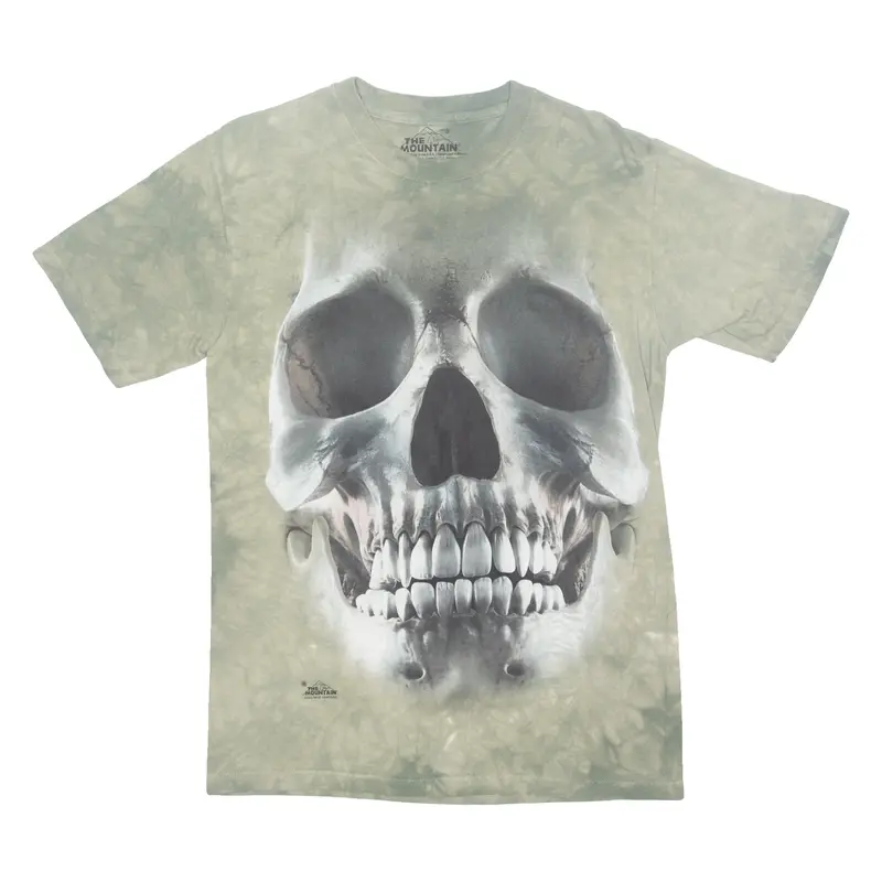 The Mountains Mens Tie Dye T-Shirt Green Usa S 1
