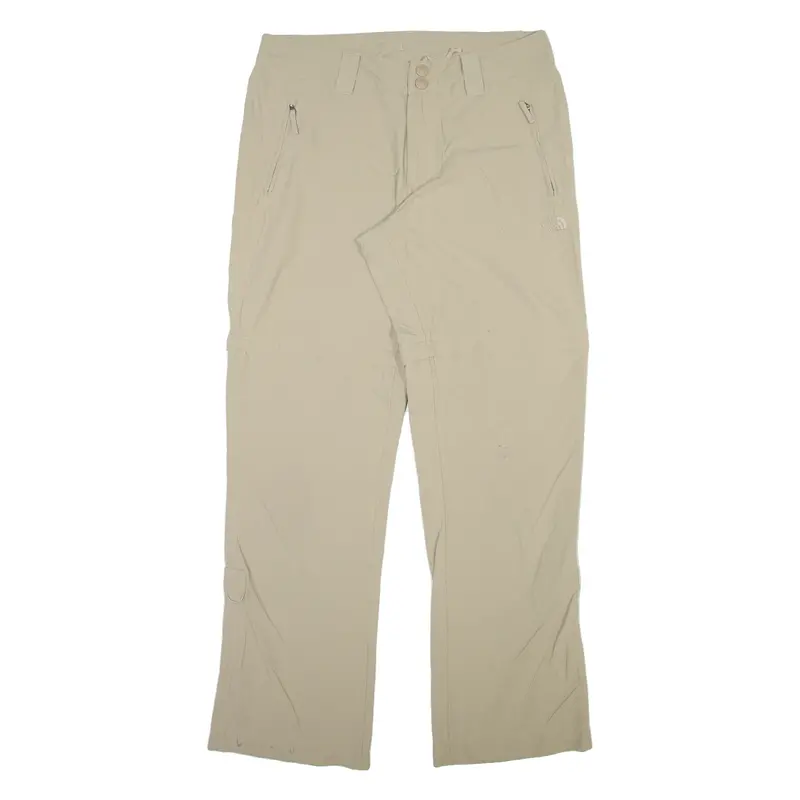 The North Face Detachable Legs Womens Trousers Beige Bootcut Nylon W32 L32 1