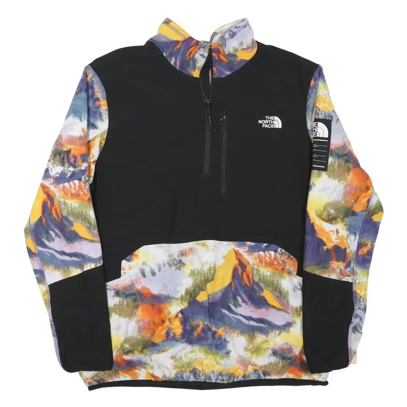 The North Face Diablo Mens Black & Multicolour Patterned Pullover Jumper L 1