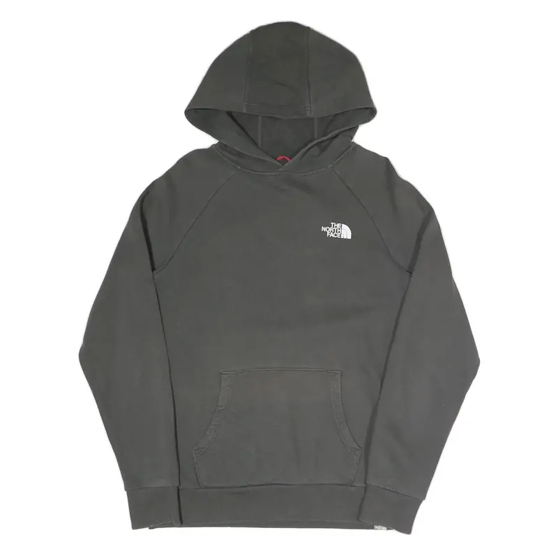 The North Face Mens Black Hoodie M Cotton Blend Pullover Casual Outdoor Wear 1