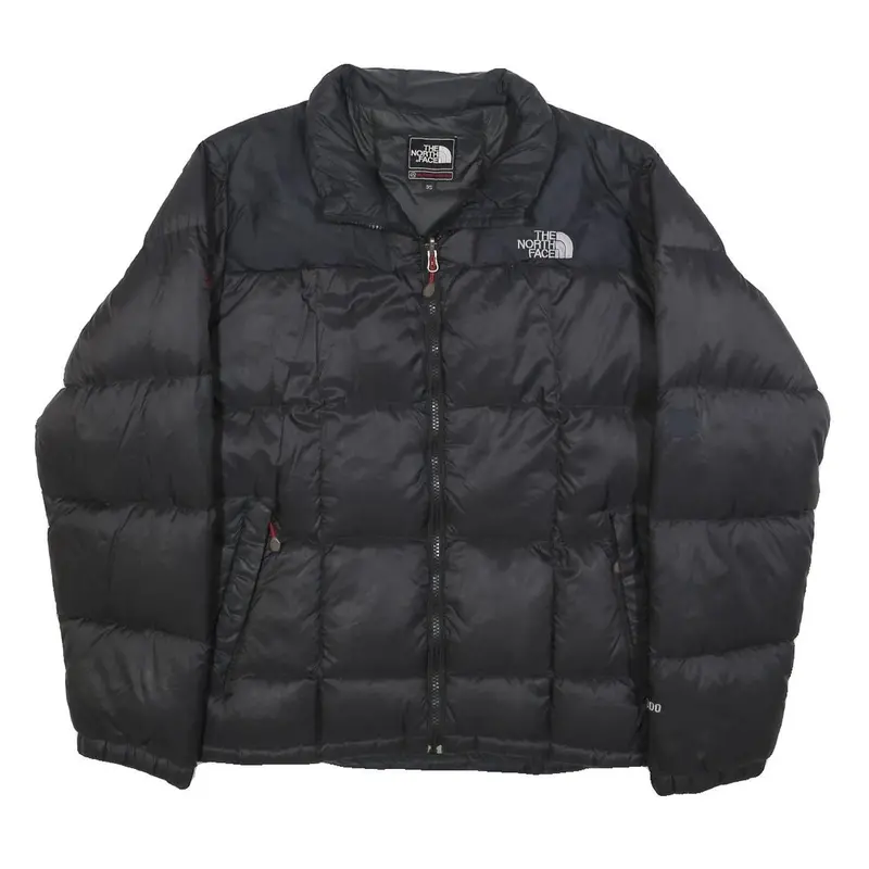 The North Face Mens Black Outdoor Jacket S Polyester Woven Plain Regular Fit Zip 1