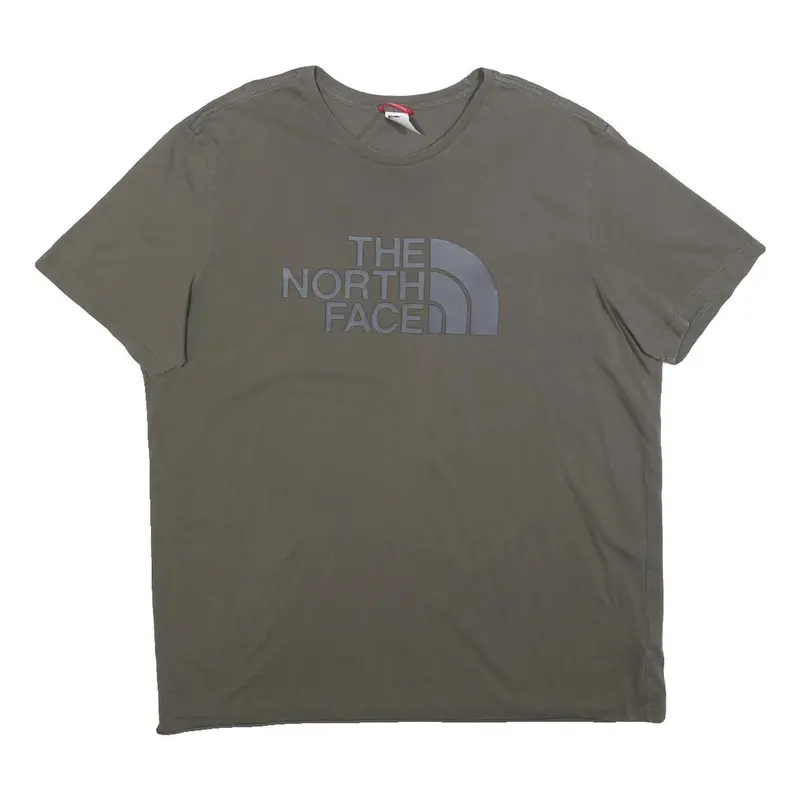 The North Face Mens Grey Modern T-Shirt Xl Short Sleeve Crew Neck Logo Cotton 1