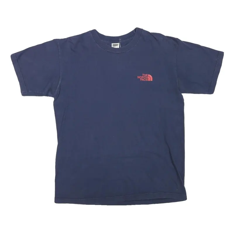 The North Face Mens Navy Blue Graphic T-Shirt M Short Sleeve Crew Neck Outdoor 1