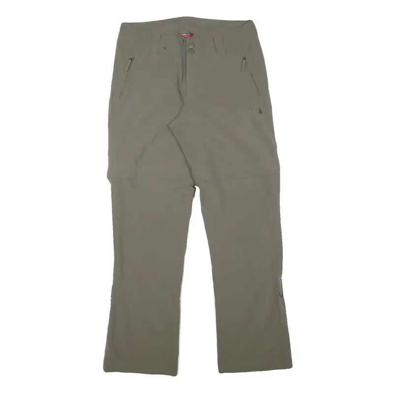 The North Face Mens Polyester Blend Beige Regular Zip Trousers W31 L31 Outdoor 1