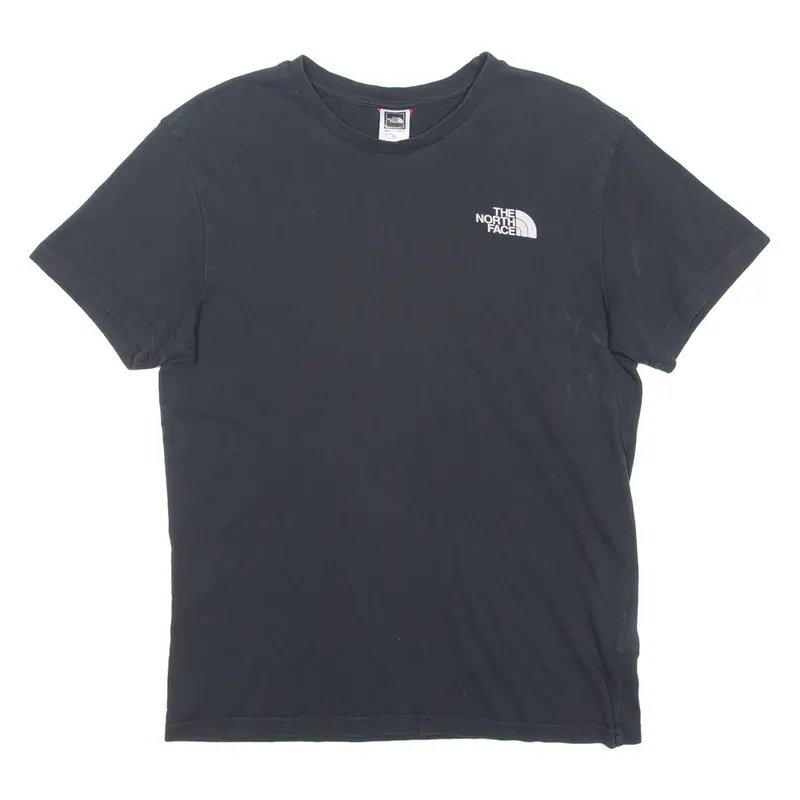 The North Face Mens T-Shirt Black Crew Neck S 1