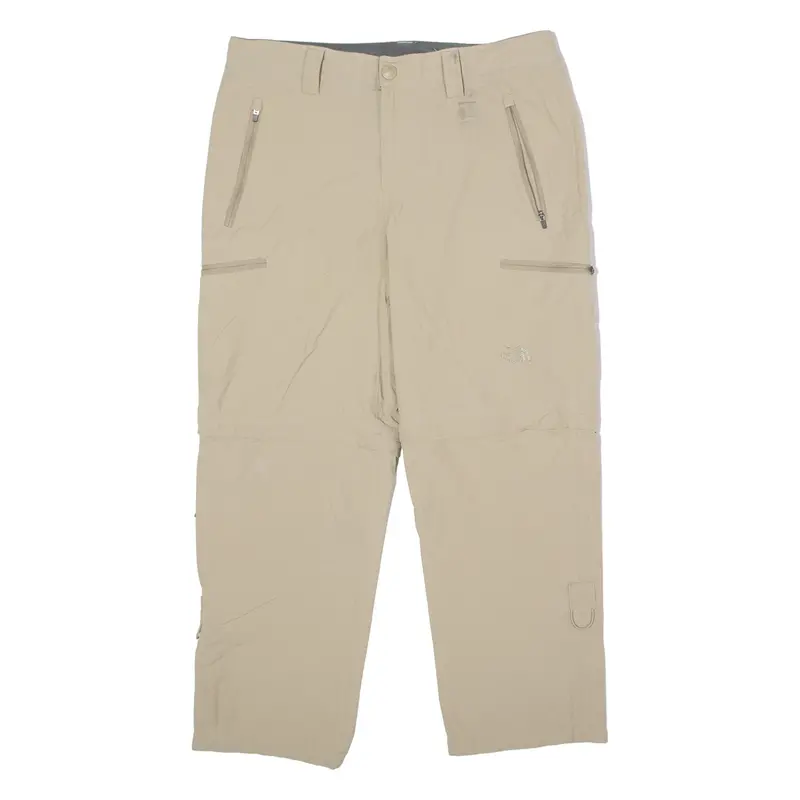 The North Face Outdoor 2 In 1 Mens Trousers Beige Regular Straight W30 L24 1