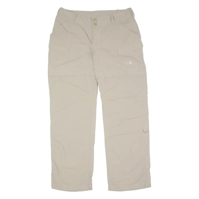 The North Face Outdoor 2 In 1 Womens Trousers Beige Regular Straight Nylon W24 L30 1
