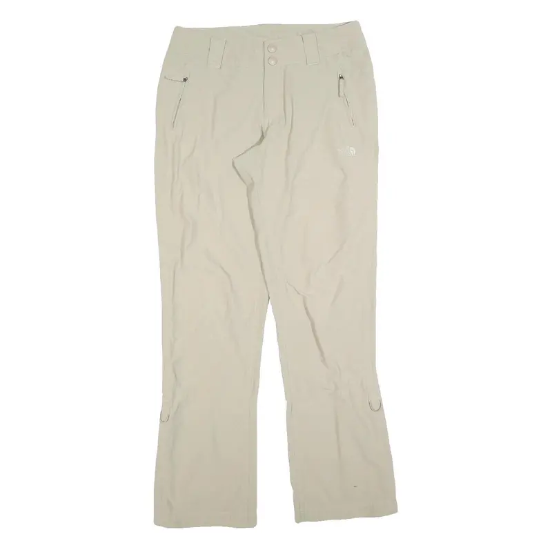 The North Face Womens Beige Polyester Blend Regular Fit Trousers W30 L32 Outdoor 1